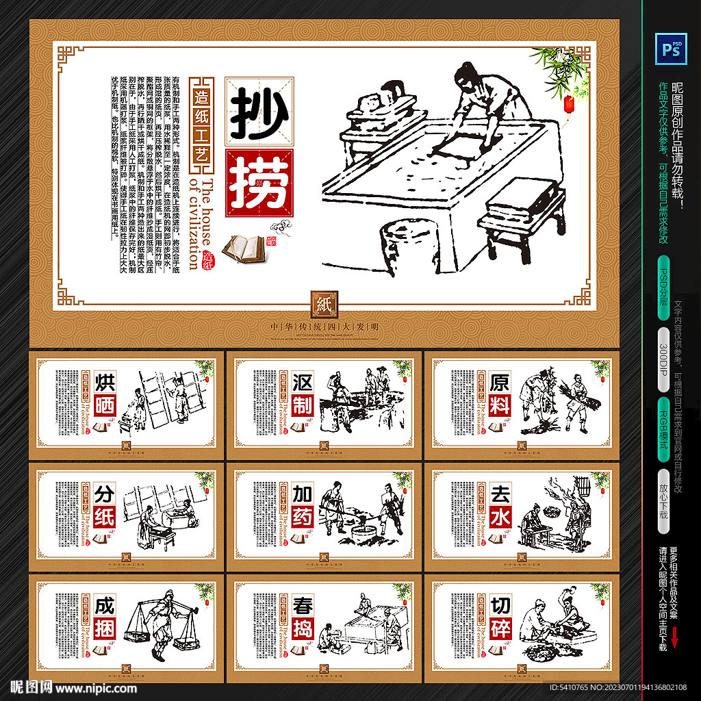 造纸工艺