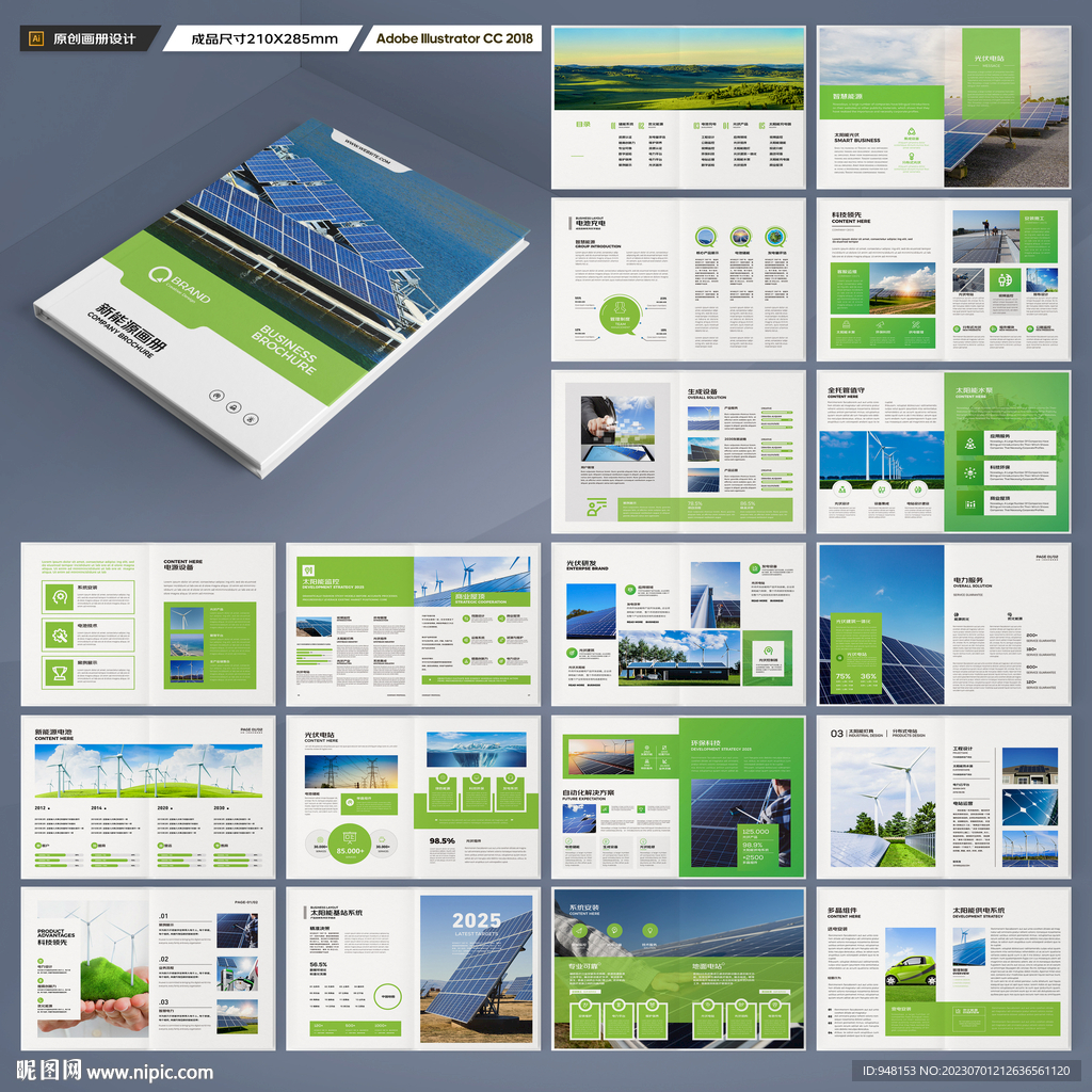 新能源宣传册