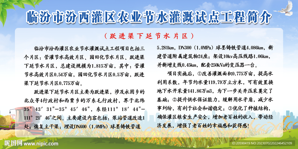 农业展板