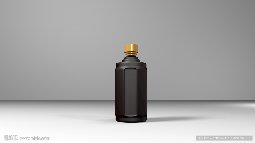  c4d酒瓶设计