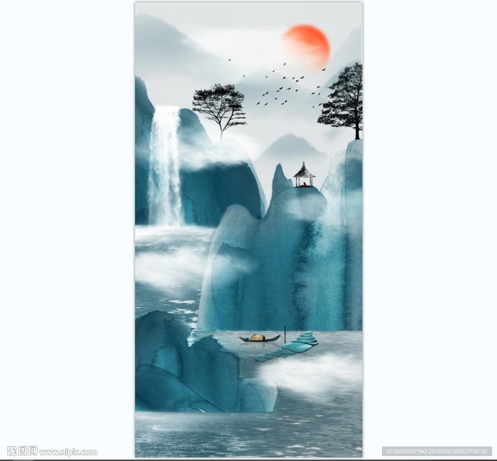 山水画