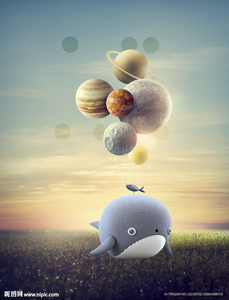 儿童房背景墙装饰画 