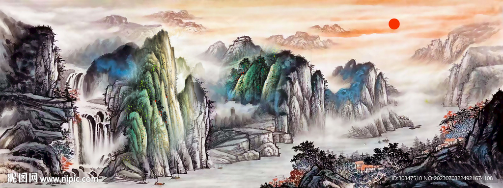 千里江山图