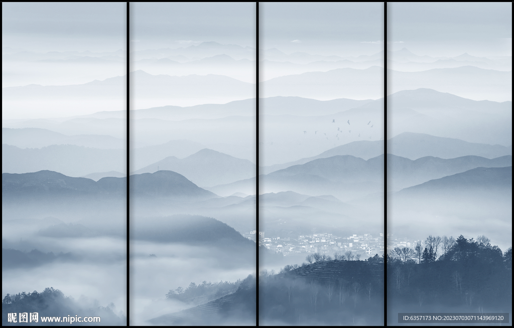 水墨山水
