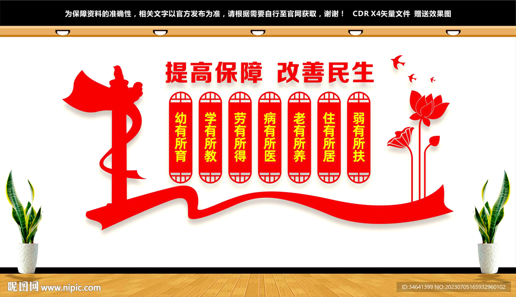 民生展板