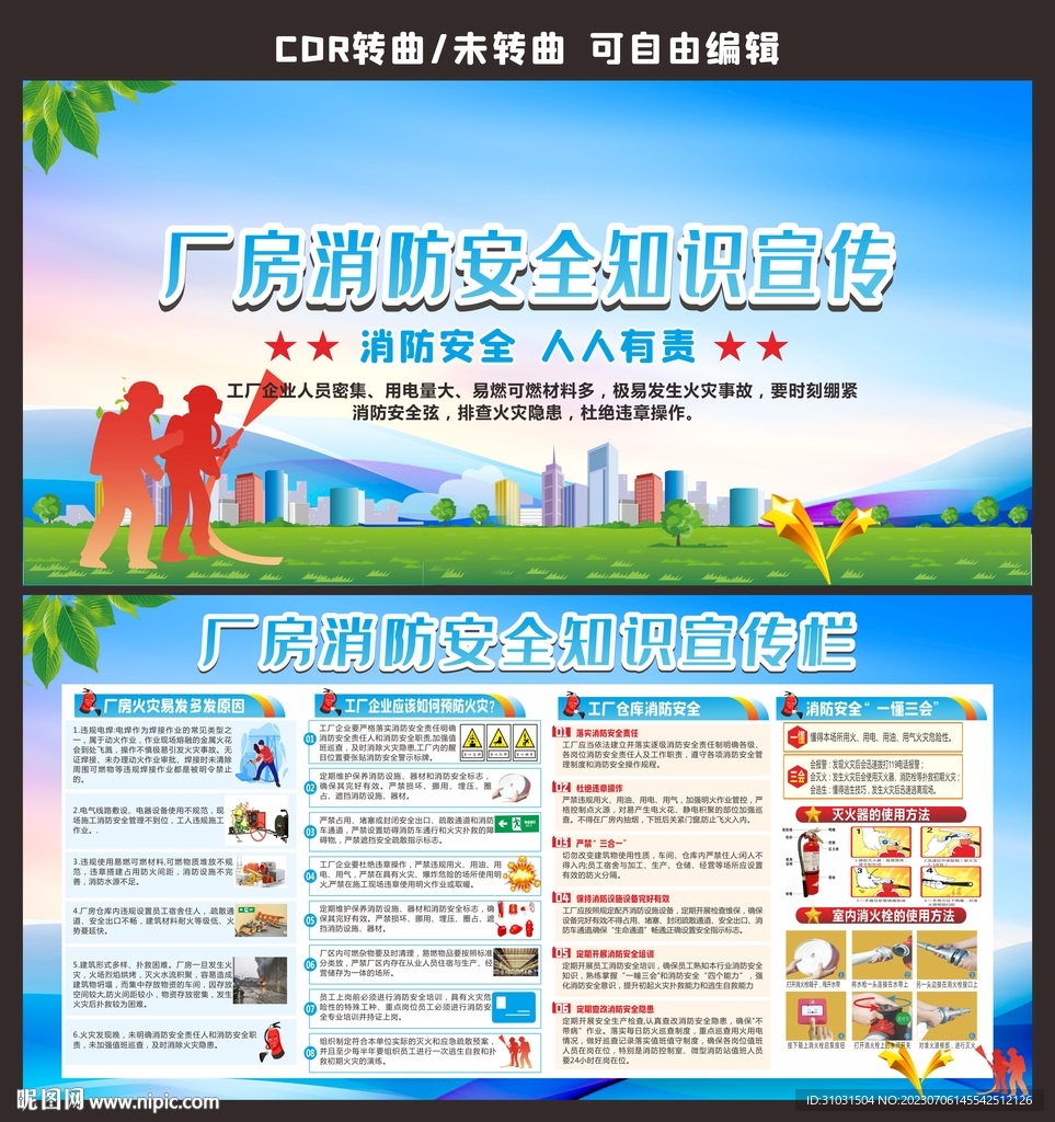 工厂防火减灾