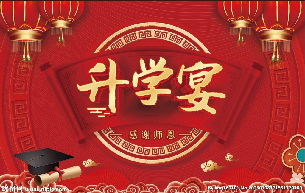 升学宴背景