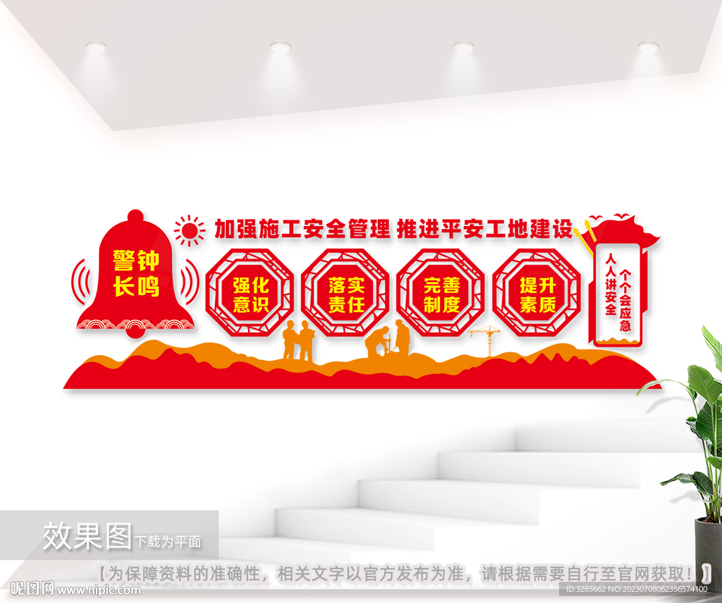 安全生产文化墙图片