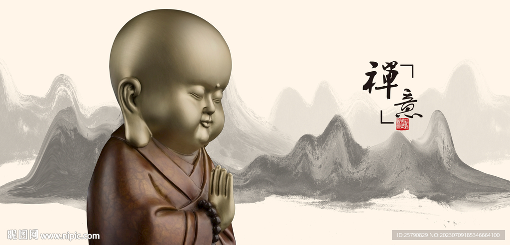 禅意小和尚