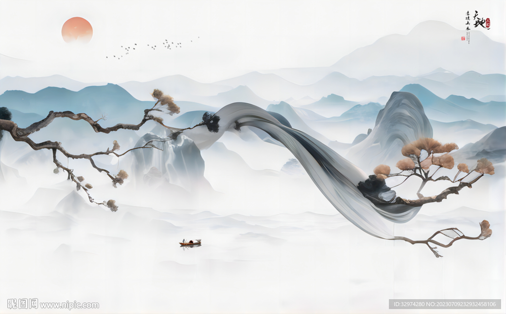 意境山水