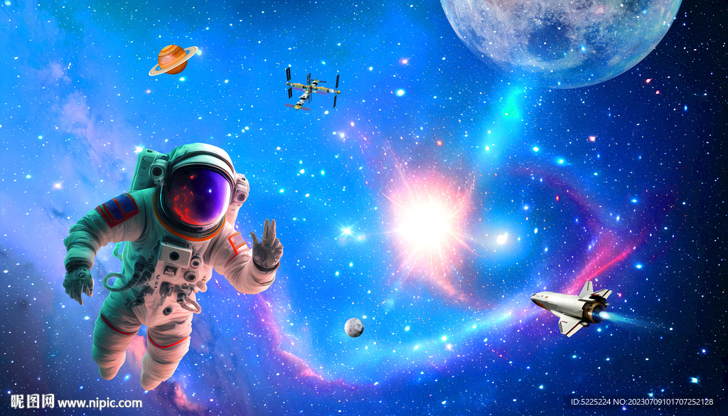 宇宙太空宇航员