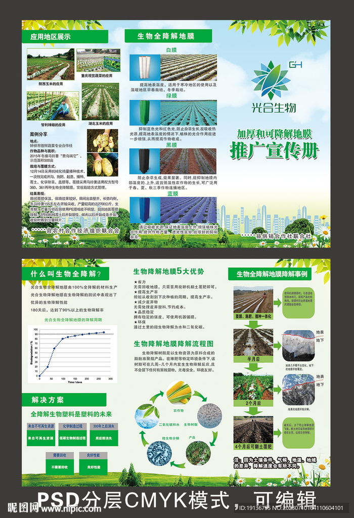 光合生物三折页