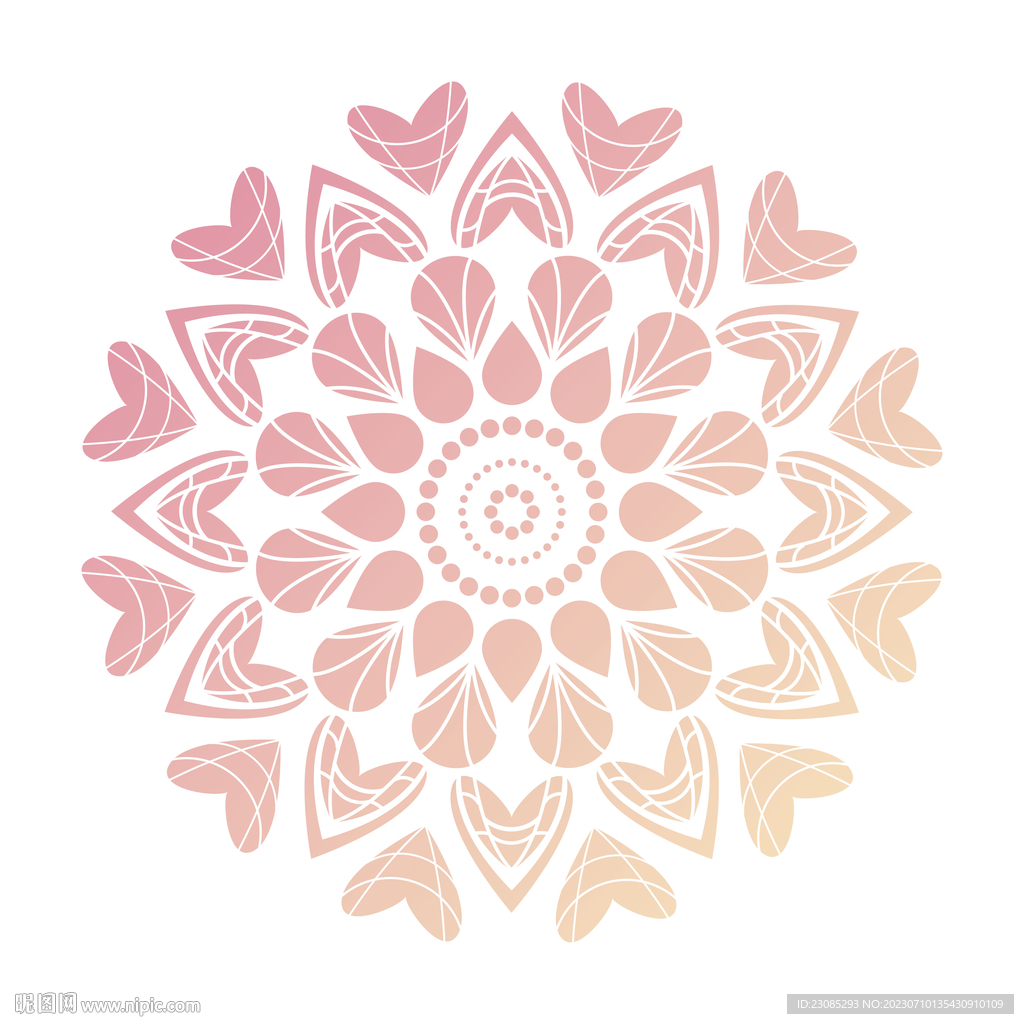 现代花纹