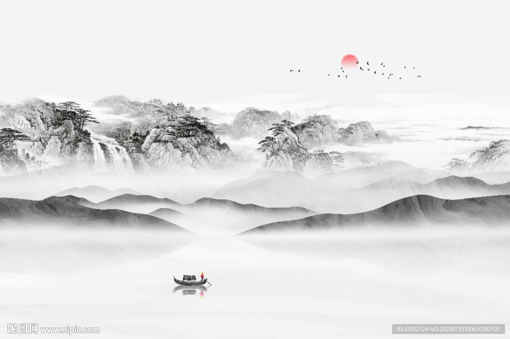 国画山水