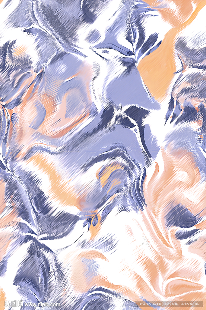 扎染油画
