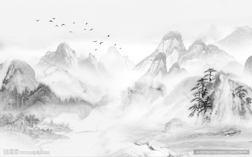 山水画