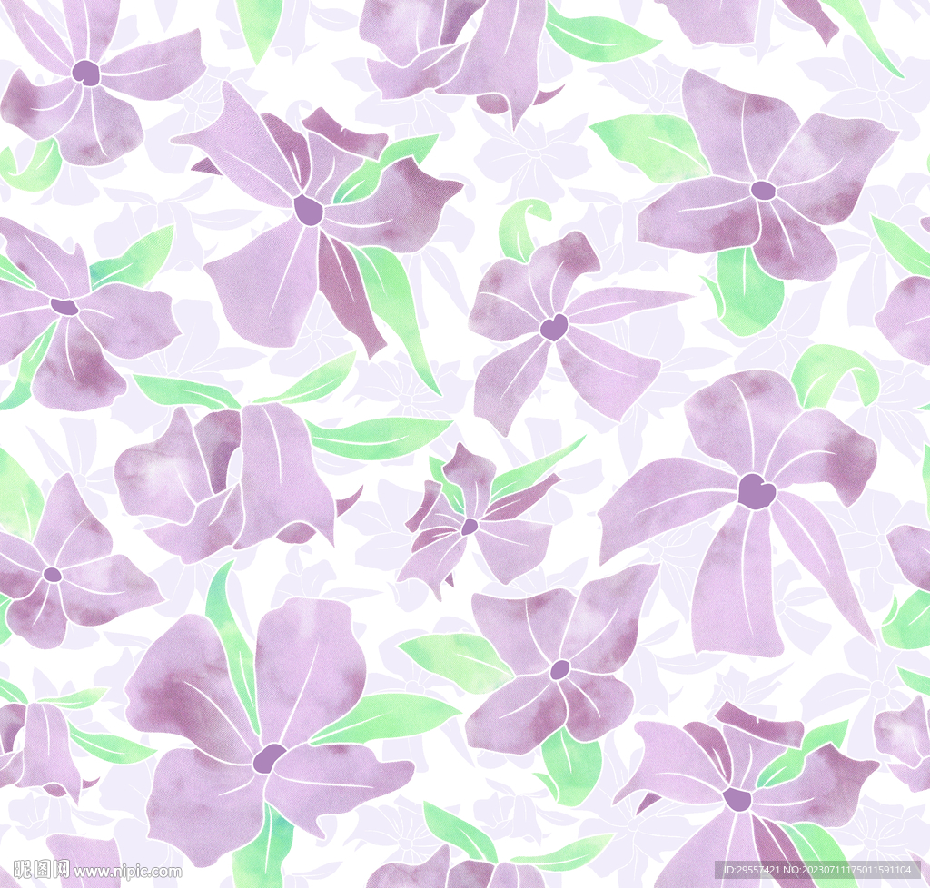 手绘花
