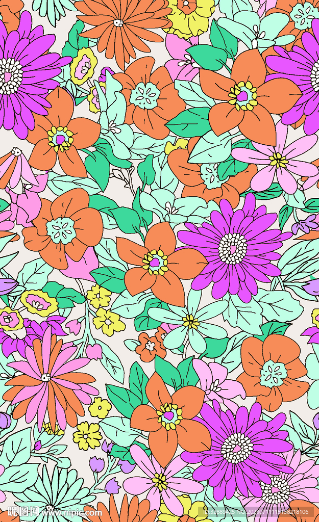 碎花