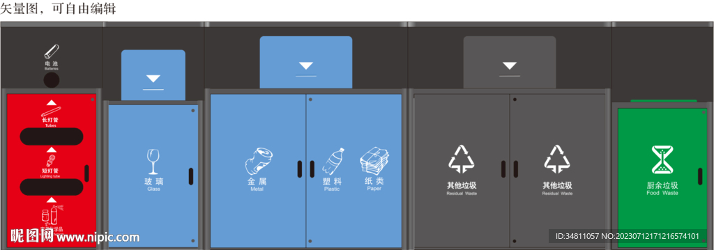 深圳垃圾分类投放点桶罩