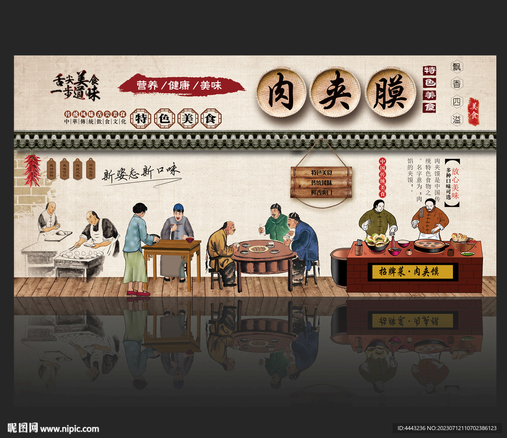 肉夹膜