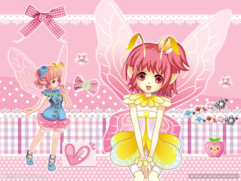 卡通美少女