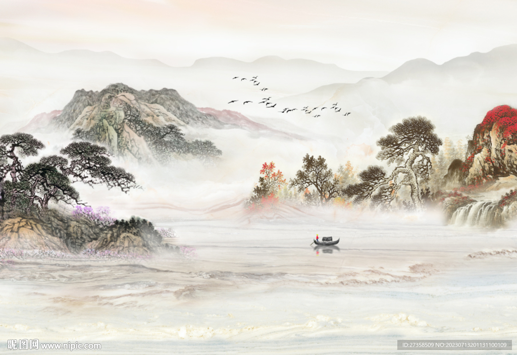 新中式山水