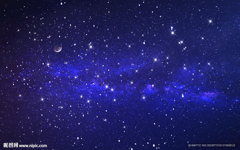 浩瀚星空宇宙背景