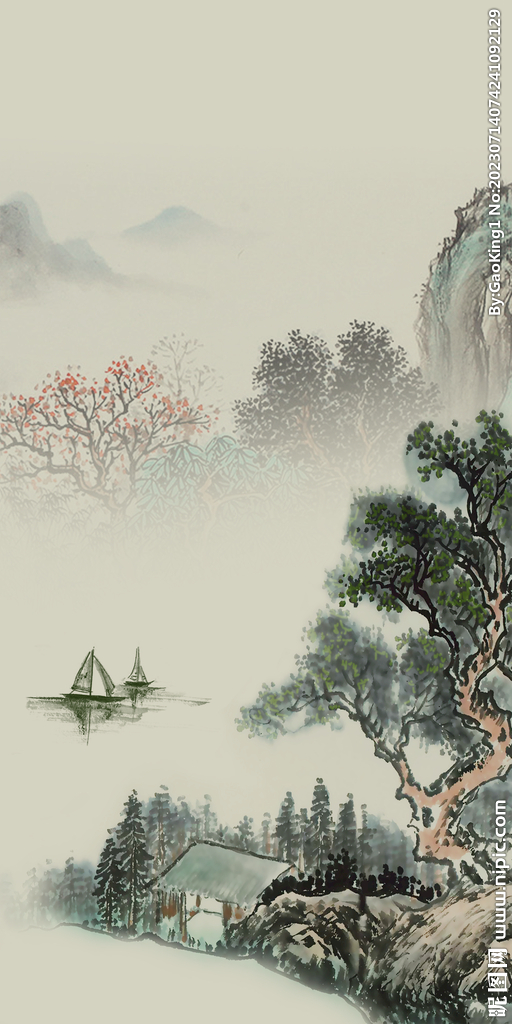 新传 新现代玄关画 TiF分层