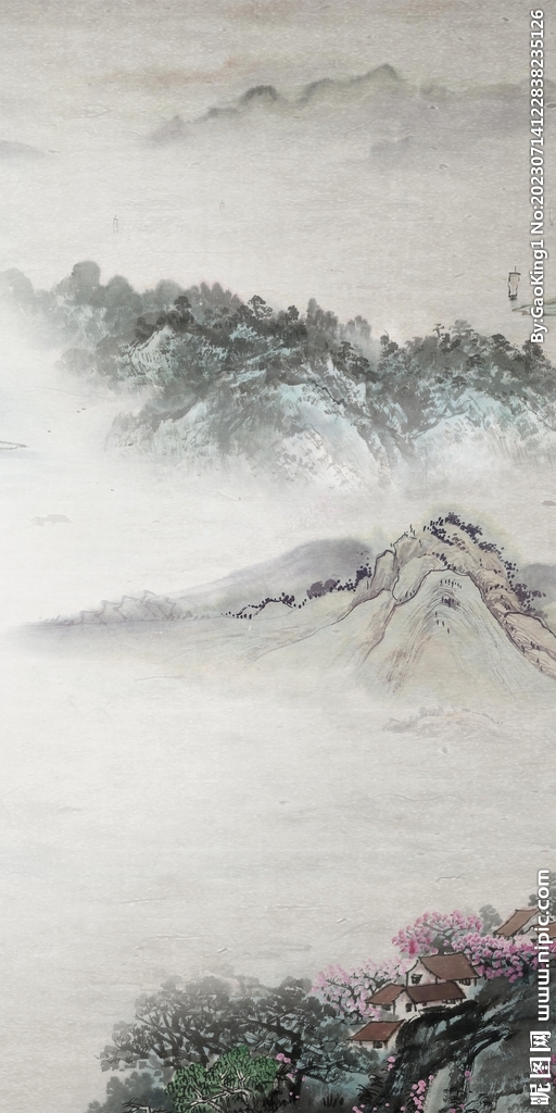 古风 最新大气玄关 Tif分层