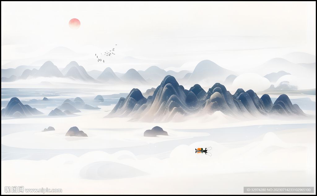山水画