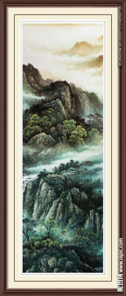 客厅山水画