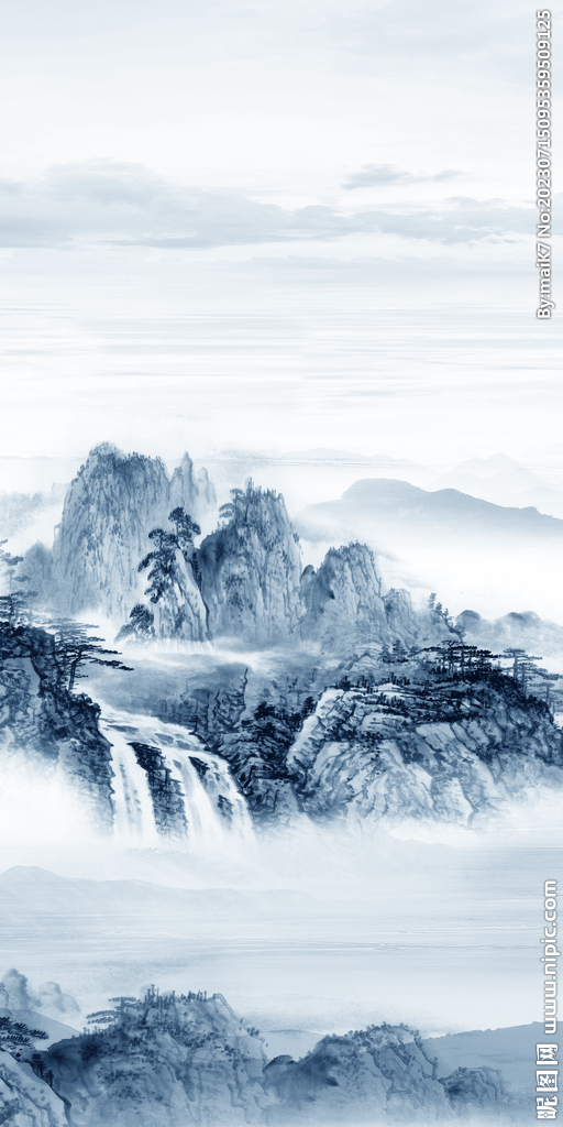 大气 新淡雅玄关画 TiF分层