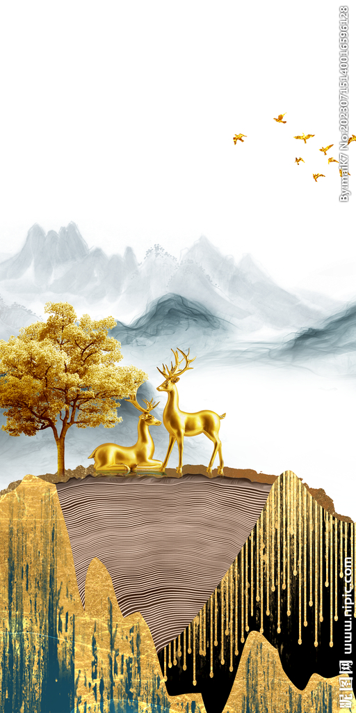 高端 新传玄关新画 Tif分层