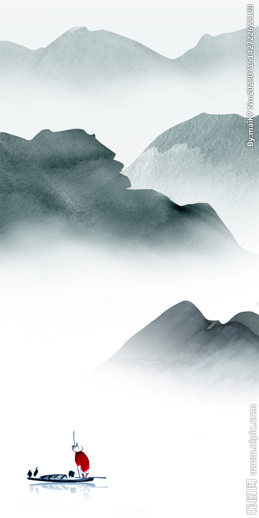 中式 新高档玄关画 Tif分层