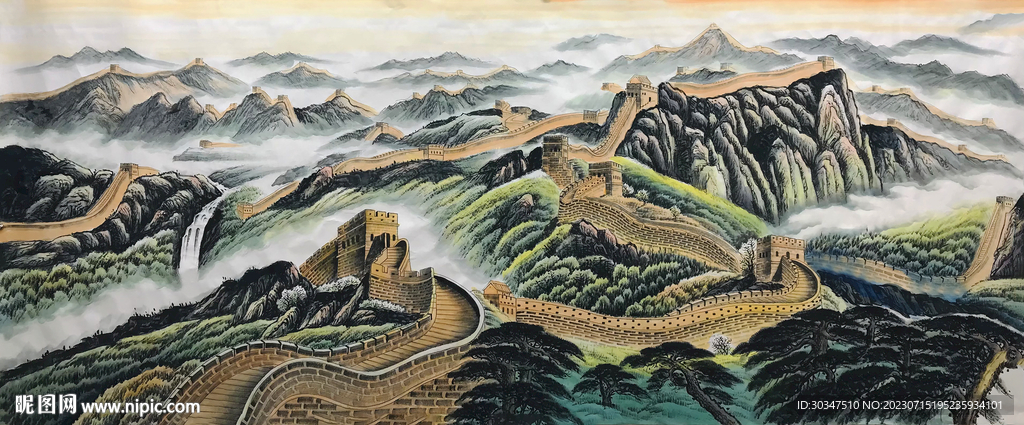 巨幅长城