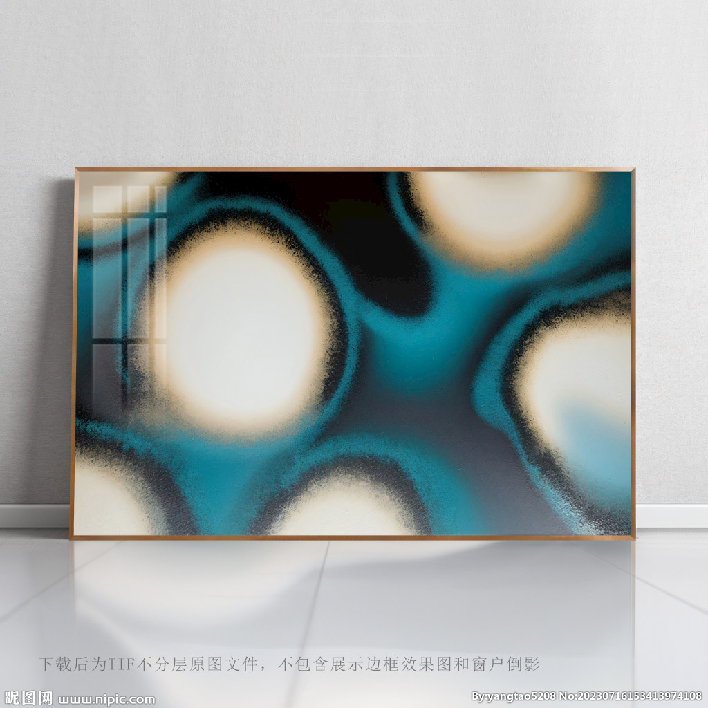 单幅抽象画