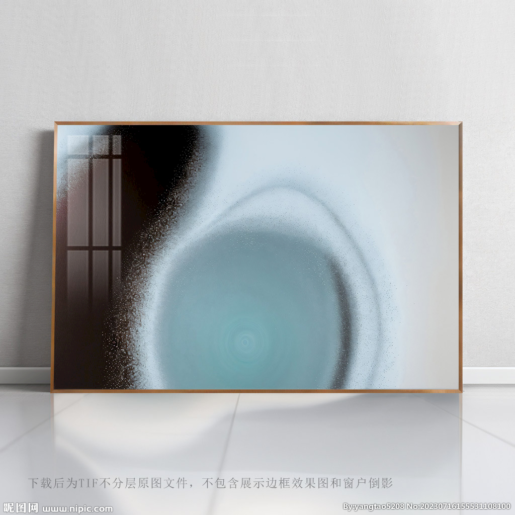 条纹艺术画