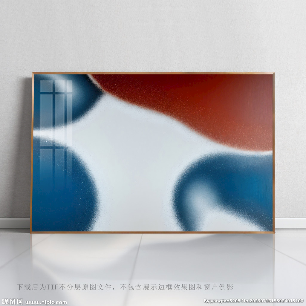 单幅抽象画