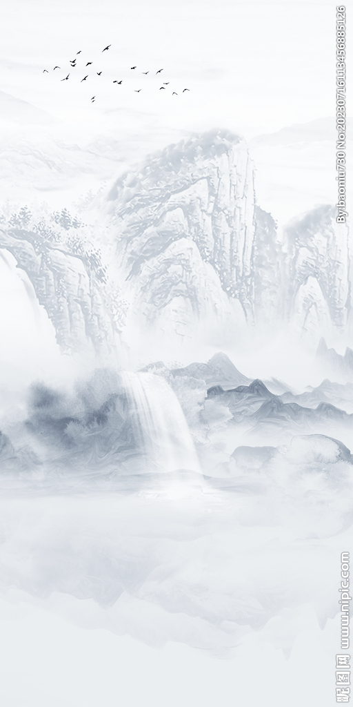 大气 清晰新玄关画 TiF分层