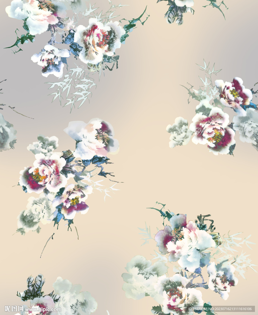 女装旗袍花