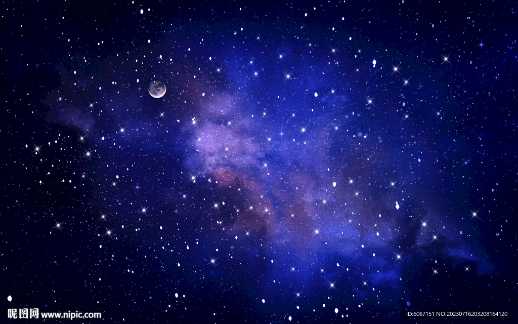 浩瀚星空宇宙背景