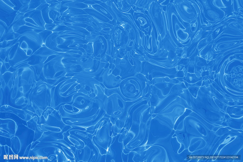 蓝色水波纹