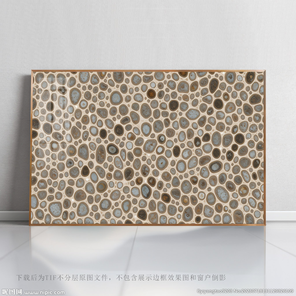 条纹艺术画