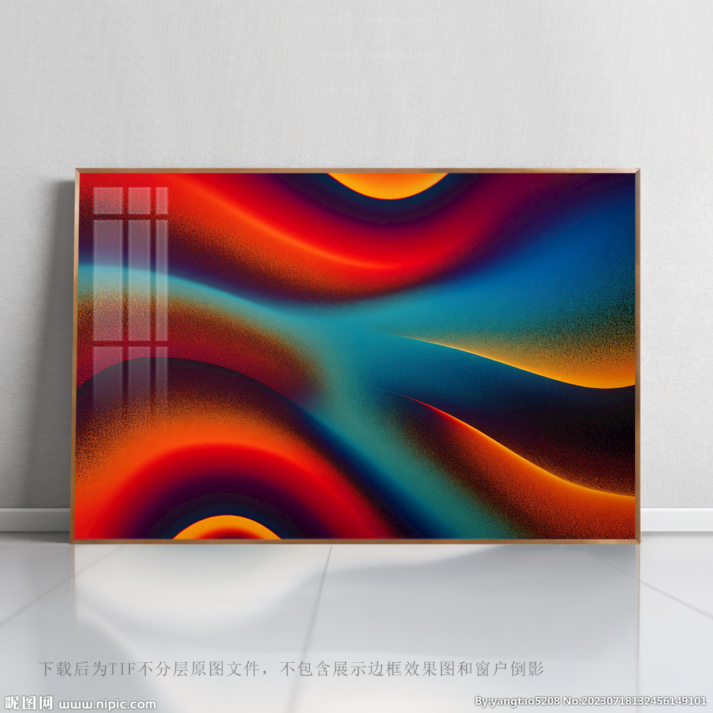 抽象艺术印花