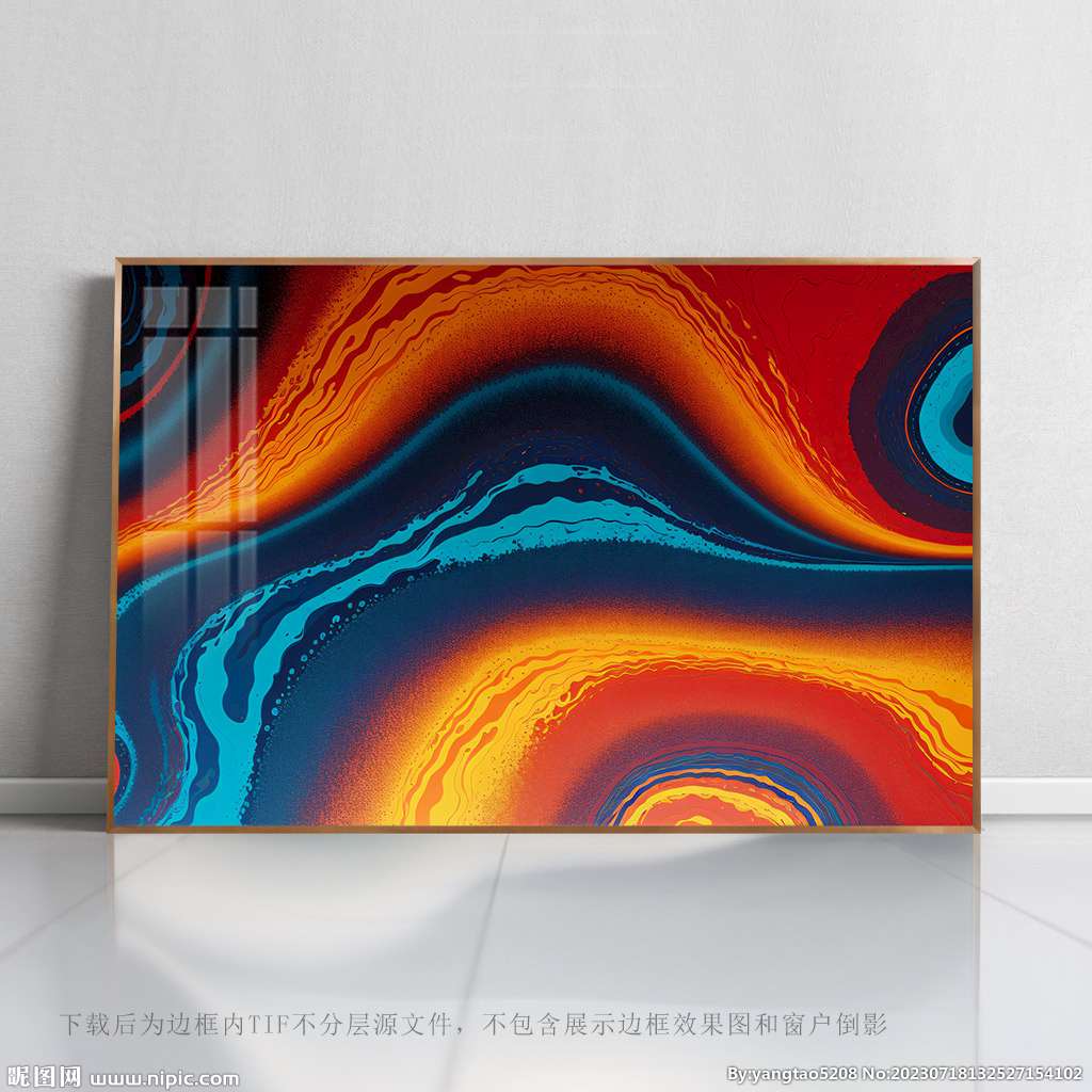 时尚抽象画