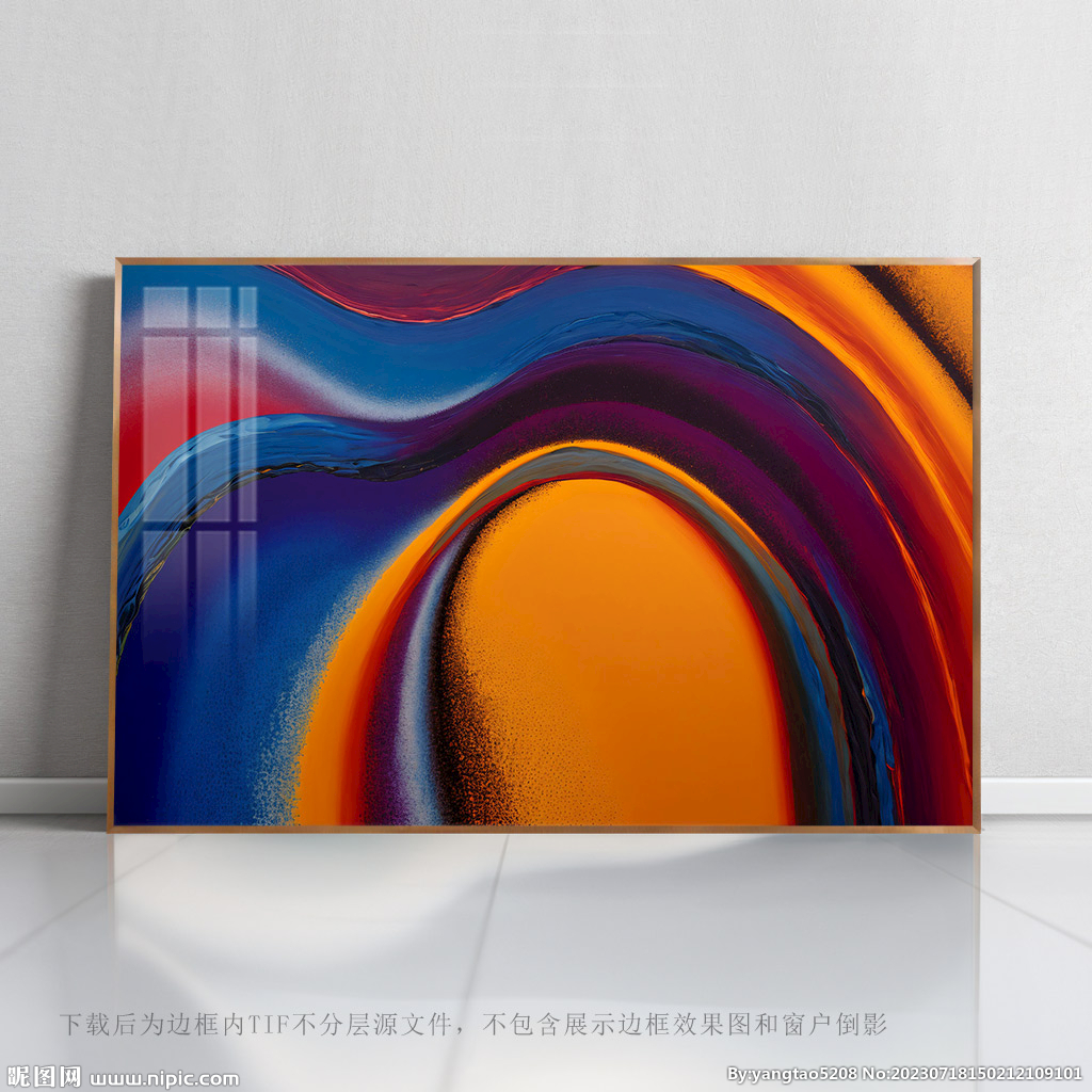 底纹抽象艺术画