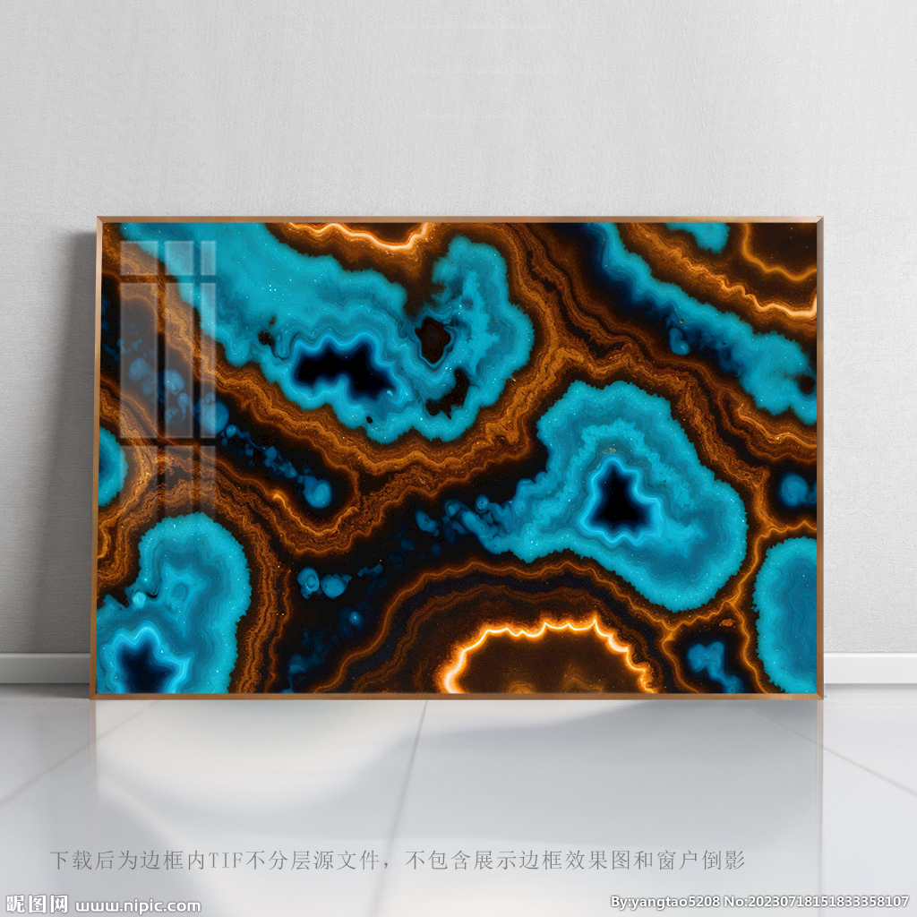 单幅抽象画