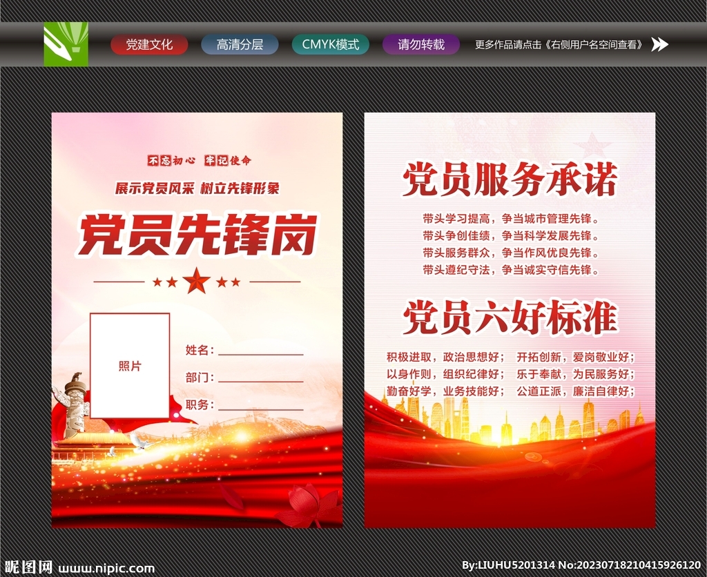 优秀党员标准