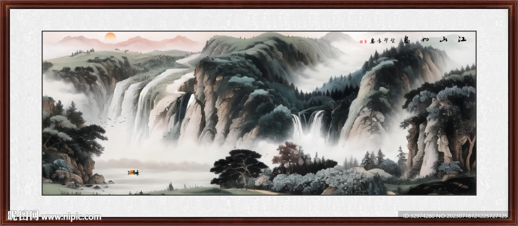 国画风景