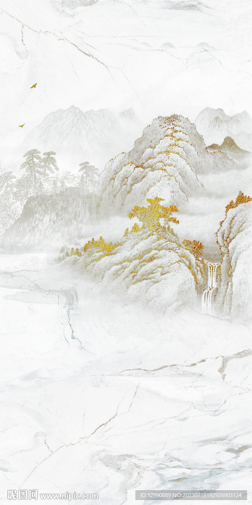 现代 清晰新玄关画 TiF分层